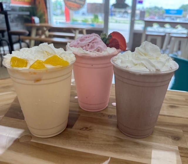 Milk Shakes.