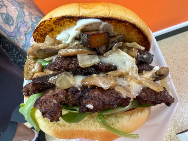 Build Your Beast Smash burger.