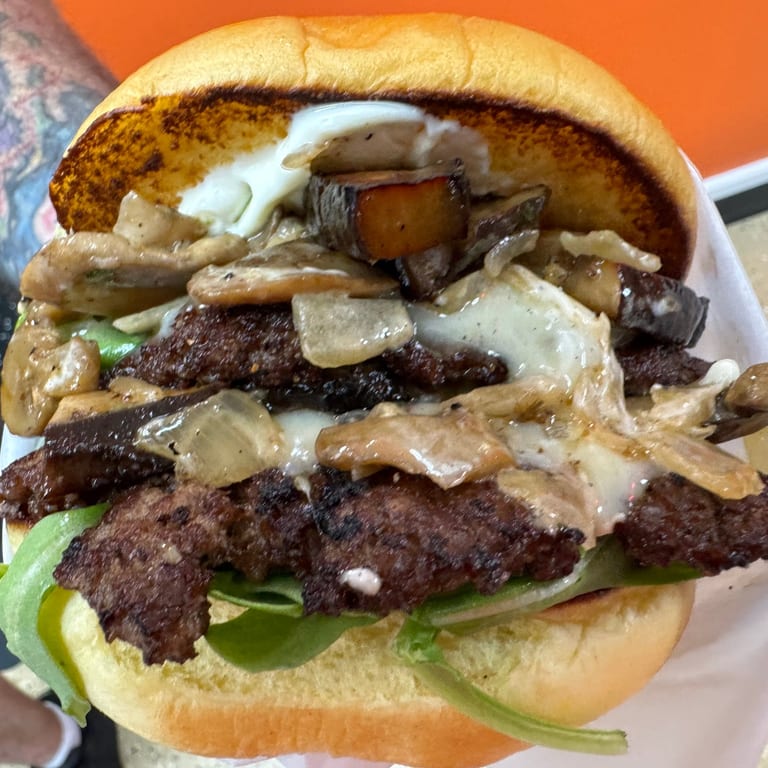 Lunch at Our American Fast Food Spot