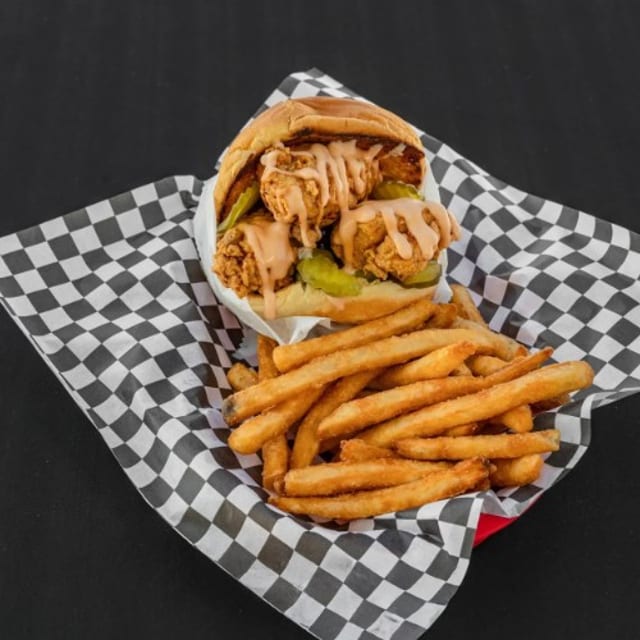 Crispy Island Girl Chicken.