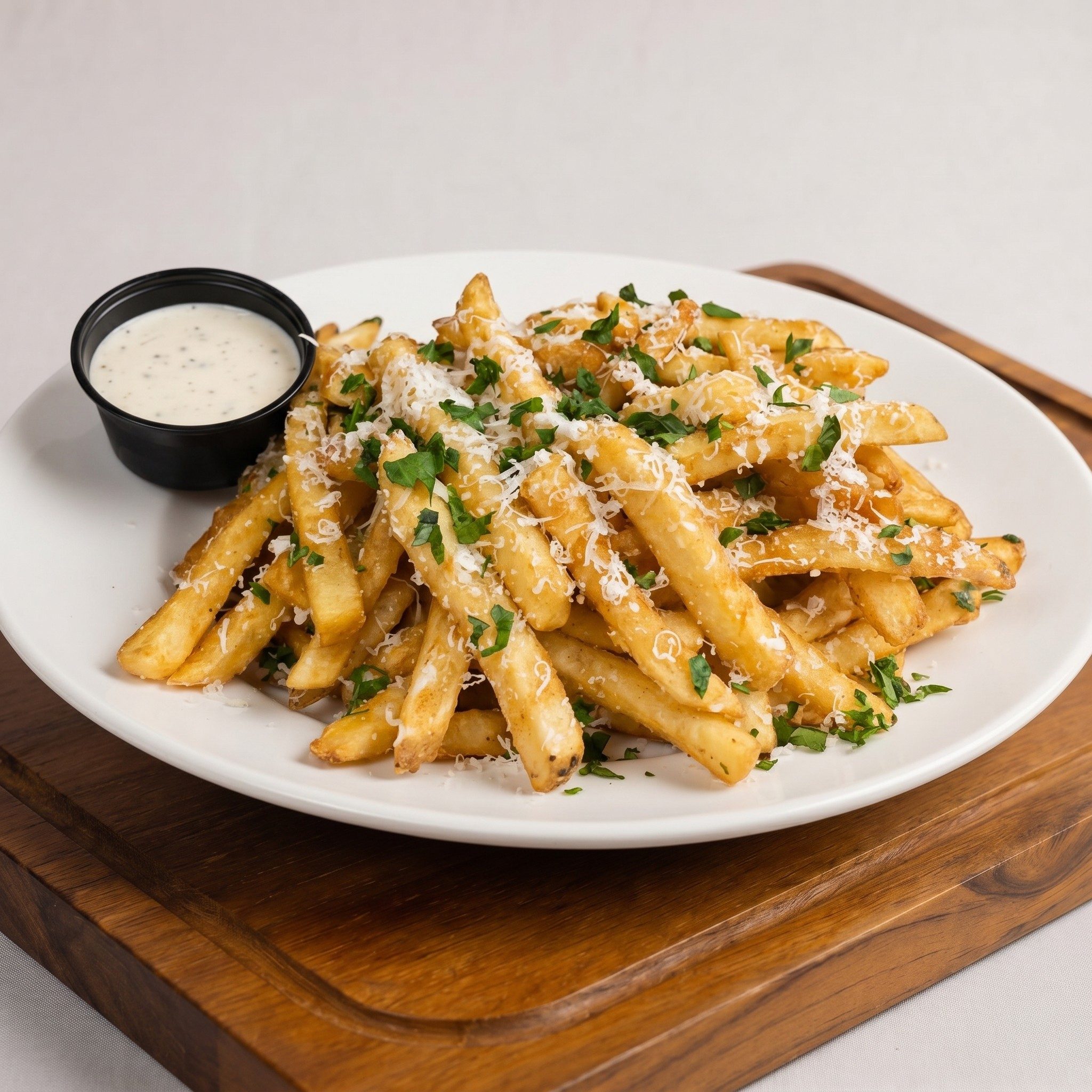 Garlic Parmesan Fries.
